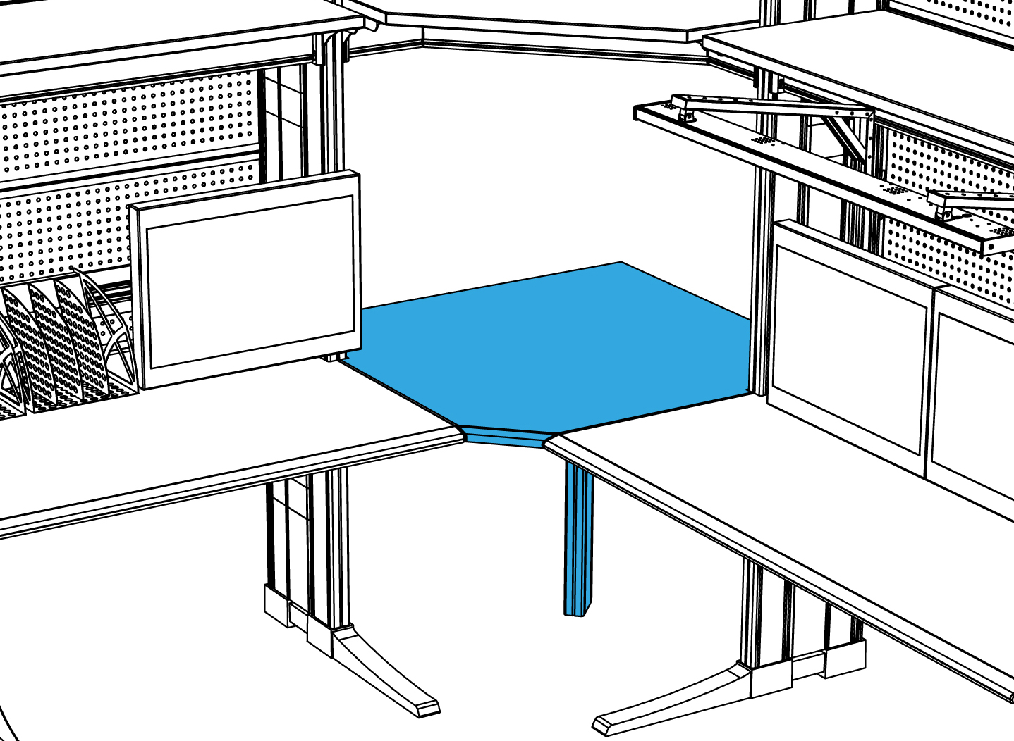 AES ESD Wall Corner 90° for ESD Workstations AES Oscar 042725561 el.eng p.49 2